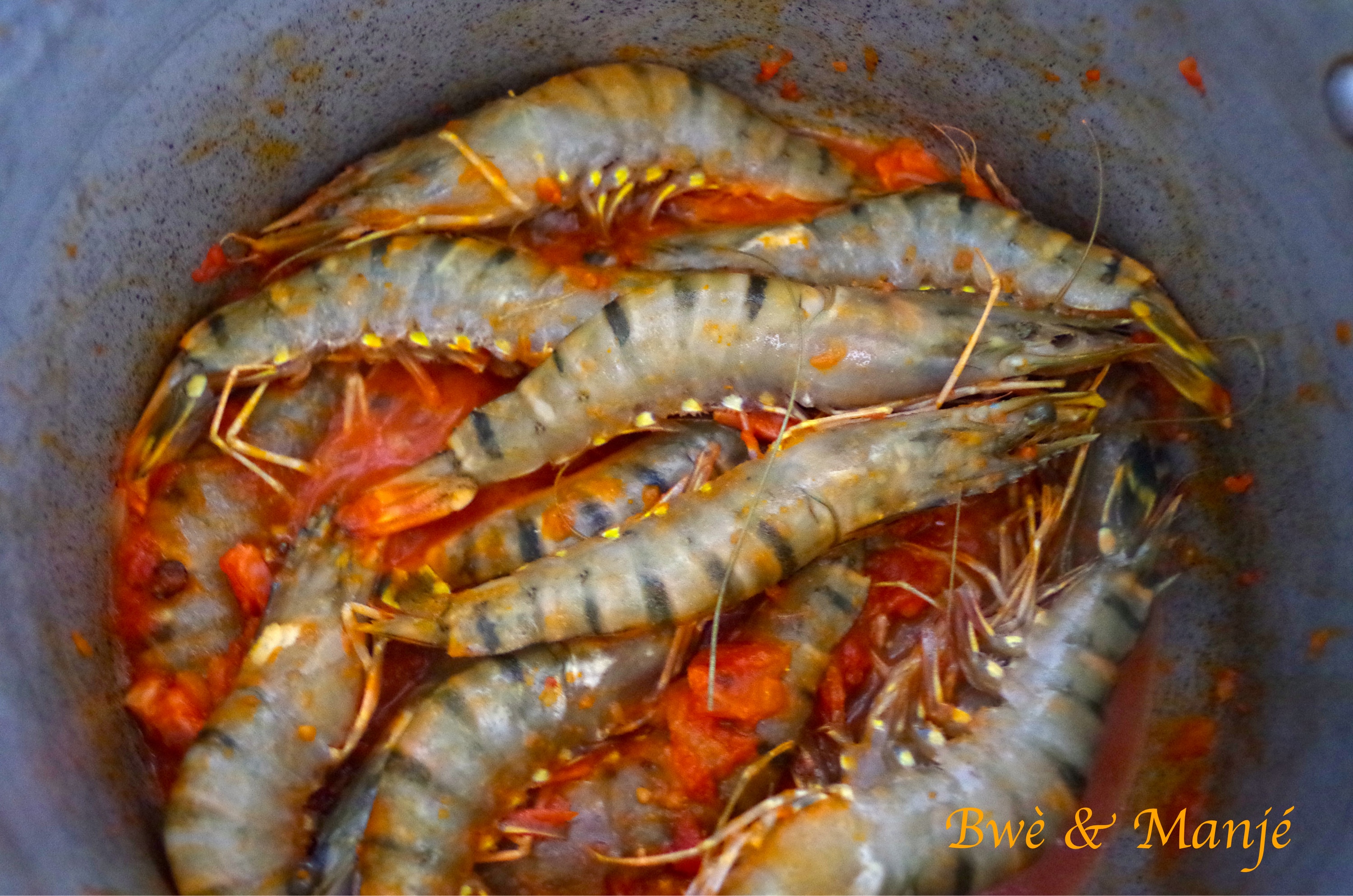 Dombrés aux gambas  Gourmandises Épicées