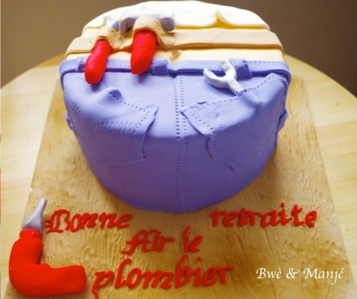 Gateau Plombier Cake Design Gourmandises Epicees